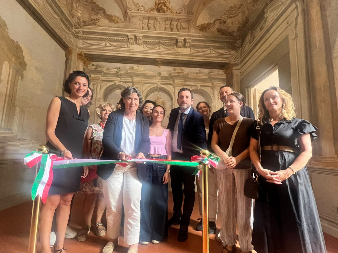 Sala Fetonte a Palazzo del Pegaso dopo il restauro