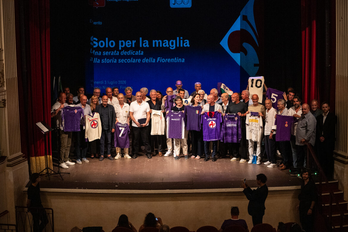 Solo per la Maglia, celebrazione dei 100 anni della Fiorentina