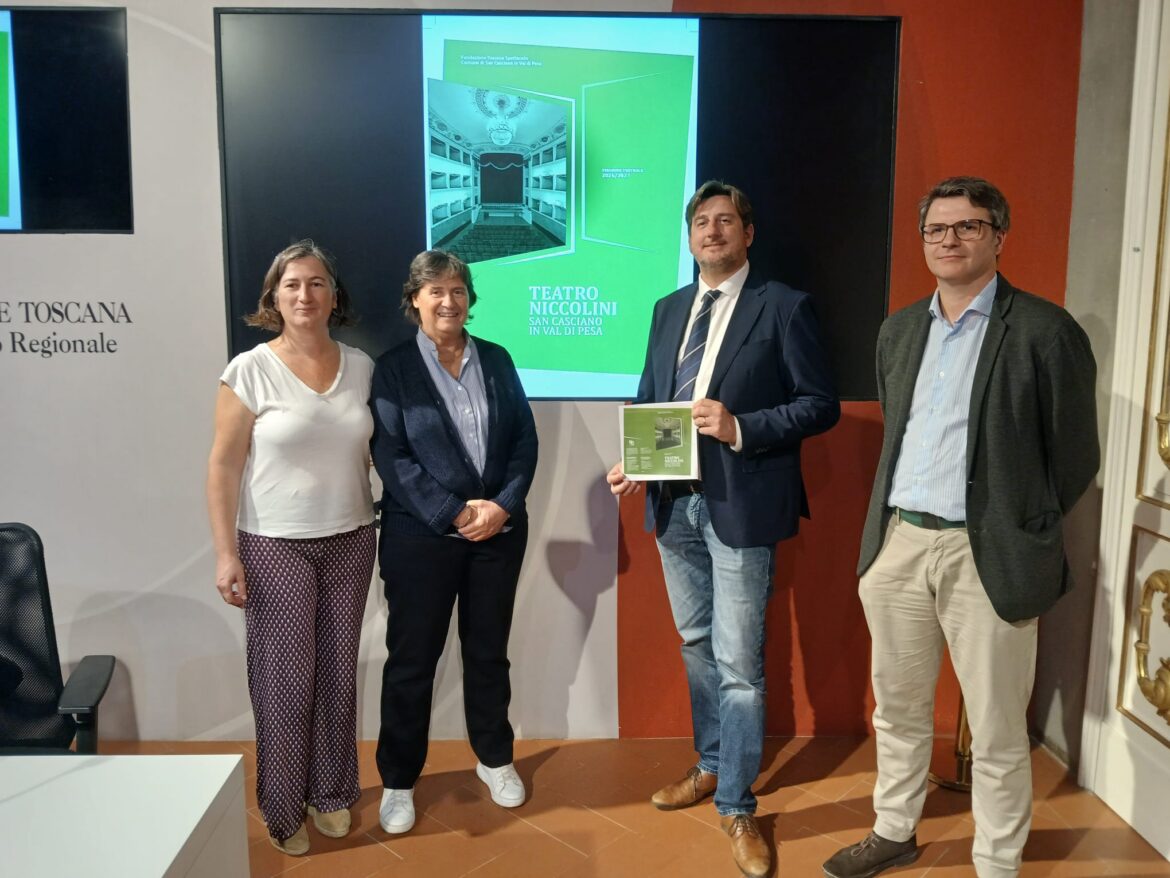 Presentazione della stagione 2026-27 del Teatro Niccolini di San Casciano in Val di Pesa